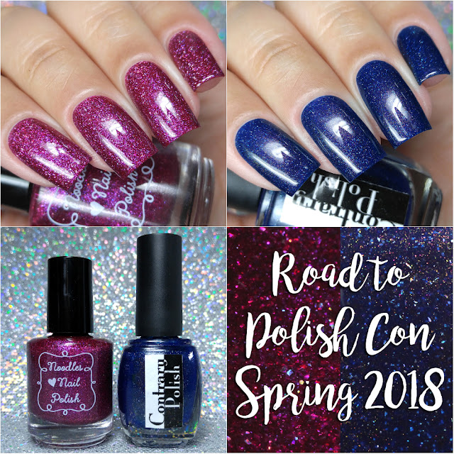 Road to Polish Con Spring 2018 | Week 11 Contrary Polish & Noodles Nail Polish