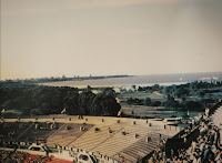 Estadio Monumental sin la tribuna al río