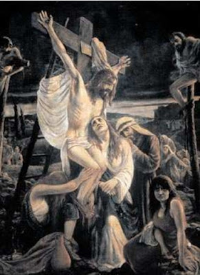 Pintura de la Crucifixión