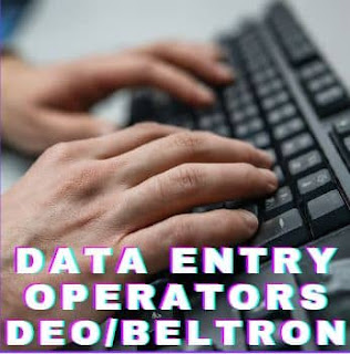 Data Entry Operators Job