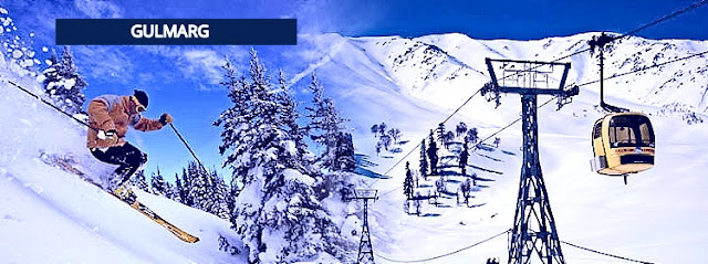 Gulmarg trip in kashmir, gondola ride in gulmarg, skiing in gulmarg, snow sports at gulmarg