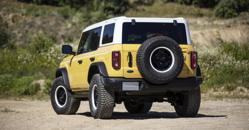 Bronco Heritage Edition Yellow