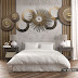 3D Beautiful Elegant Brown Wood Wallpaper for Bed Room UG-Design # 551