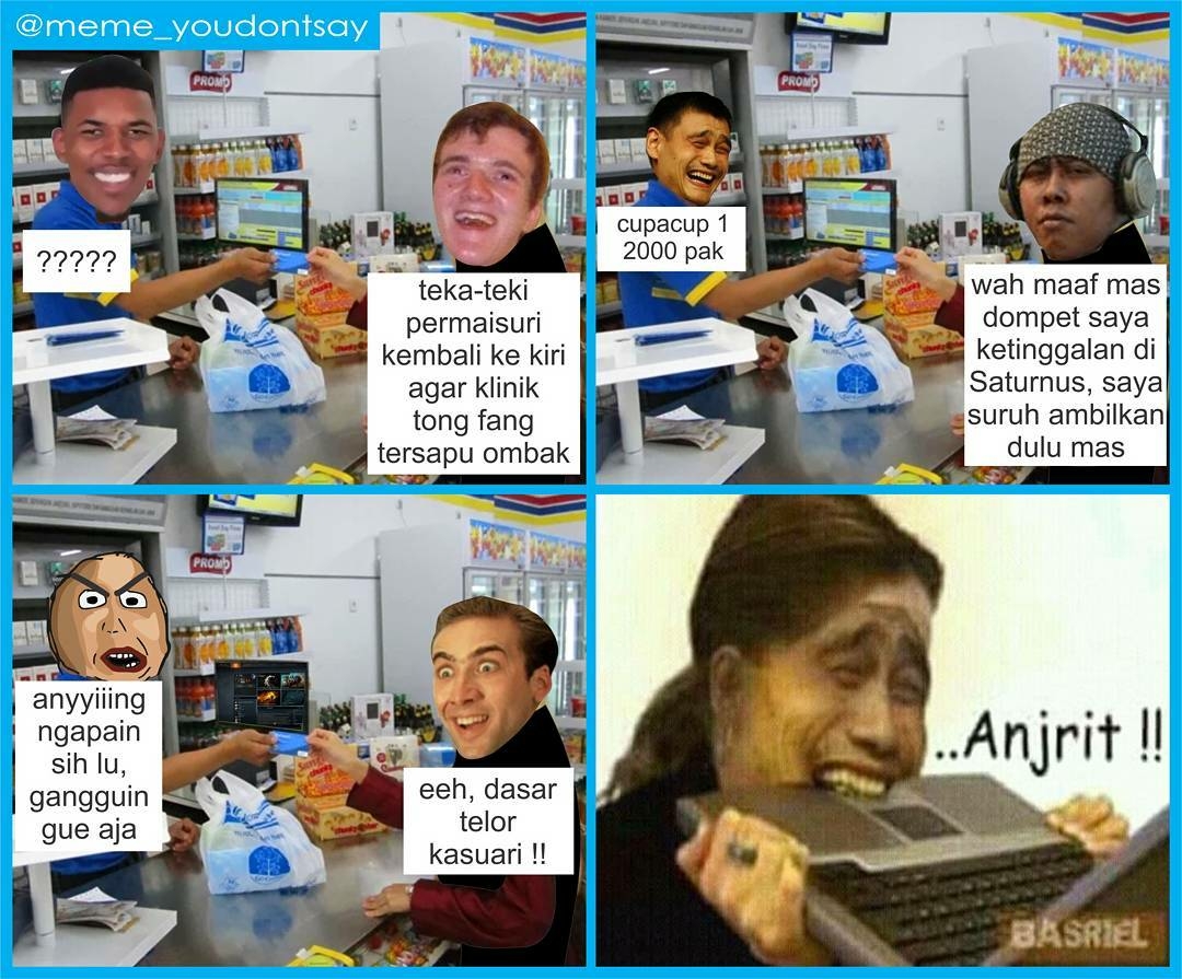 Kumpulan Meme Yao Ming Buat Komen Kumpulan Gambar DP BBM