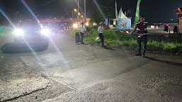 Satgas Preventif Polres Indramayu Atur Arus Lalu Lintas di Pos Yan Rest Area