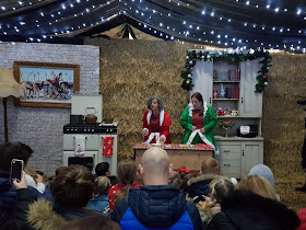 Cockfields Farm Christmas Experience Review Mrs Claus' Kitchen with Mary Berry