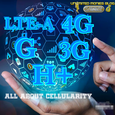 All About the H+, 4G, 5G and LTE-A, G. Networks