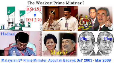 Badawi Weakest PM ever