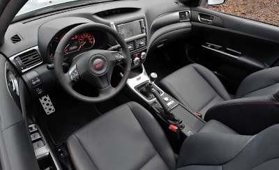 2011 Subaru Impreza WRX STI Limited Sedan Interior