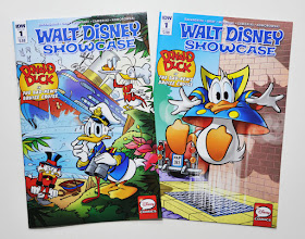 IDW's Walt Disney Showcase #1, A and B cover variants