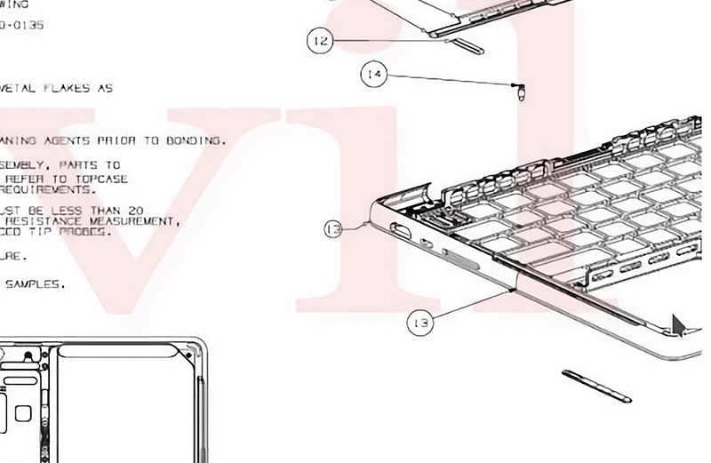 Leaked schematics of a unreleased Macbook