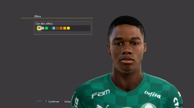 Endrick Felipe Face For PES 2013