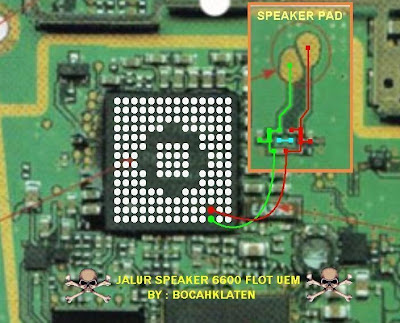 Nokia 6600 speaker Problem Solution 