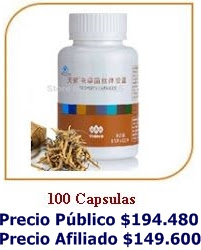 Capsulas de Micelio de Cordyceps Tiens