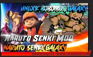Download Naruto Senki GALAXY Mod Unlock Boboiby Galaxy APK terbaru 2021