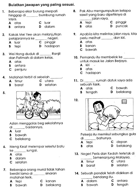 Marilah Belajar Bahasa Malaysia: Latihan