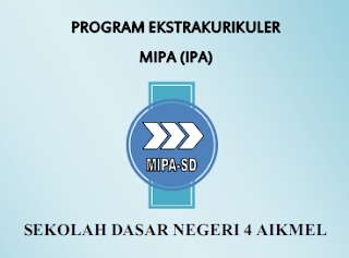 Program Ekstrakurikuler MIPA Bidang IPA Sekolah Dasar