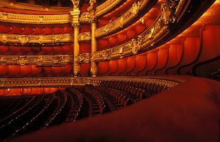 Ópera Garnier, interior. París. Francia.