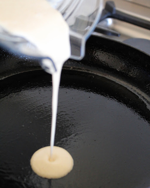 Hotcakes de avena con queso ricotta