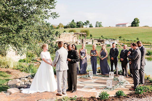 A Formal Grey and Copper Wedding at Glen Ellen Farm in Ijamsville, MD by Heather Ryan Photography