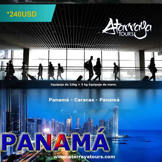 imagen Boletos aéreos desde Panamà a Caracas 