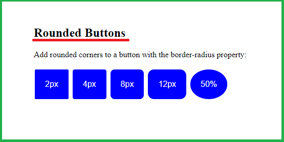 How To Style Round Buttons.
