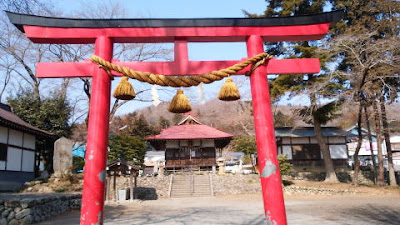 日の出町　春日神社　鳥居