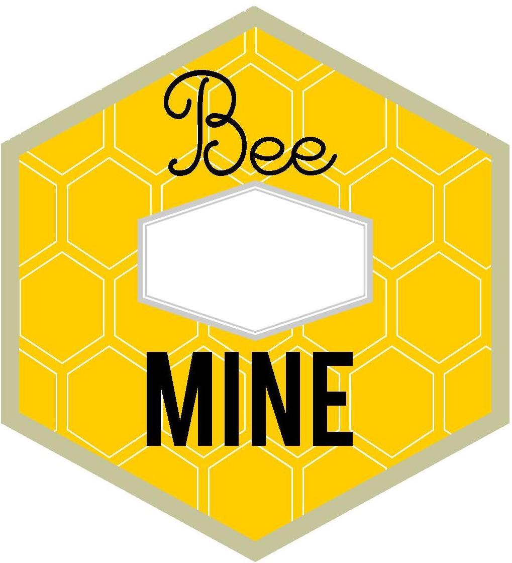 Last Minute Valentines: Bee Mine