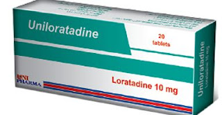 دواء Loratadine,دواء Uniloratadine,Uniloratadine دواء يونيلوراتادين,جرعات دواء يونيلوراتادين,الأعراض الجانبية دواء يونيلوراتادين,التفاعلات الدوائية دواء يونيلوراتادين, مضاد للهستامين يعالج أعراض مثل الحكة وسيلان الأنف والعينين المائيتين والعطس من " حمى القش " والحساسية الأخرى,تخفيف الحكة من خلايا النحل,كيفية استخدام لوراتادين,علاج الحكة الجلدية,علاج الحساسية الجلدية,علاج العطاس,علاج أعراض البرد والرشح, علاج أعراض الإنفلونزا ,فارما كيوت