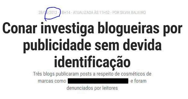 Conar e blogueiras