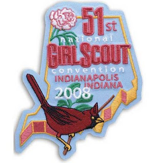 51st girl scout convention patch