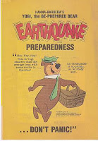 Yogi Bear Earthquake Preparedness comic