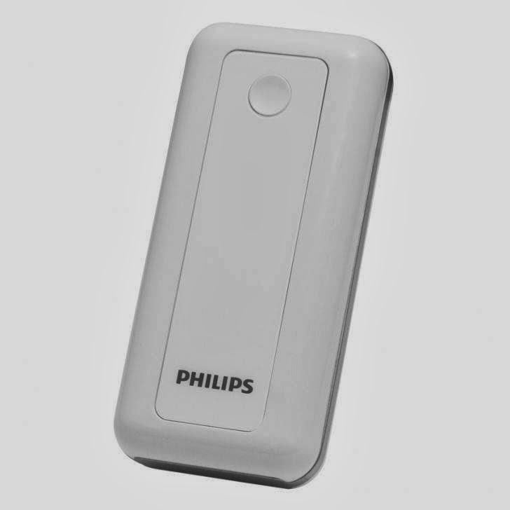 Philips Power Station USB Battery Pack 5200mAh White