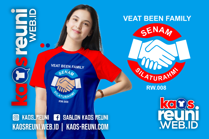 Senam Silaturahmi - Desain Sablon Kaos Reuni Alumni