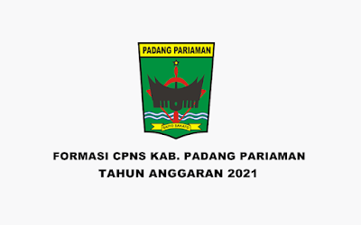 Formasi CPNS Kabupaten Padang Pariaman Tahun 2021