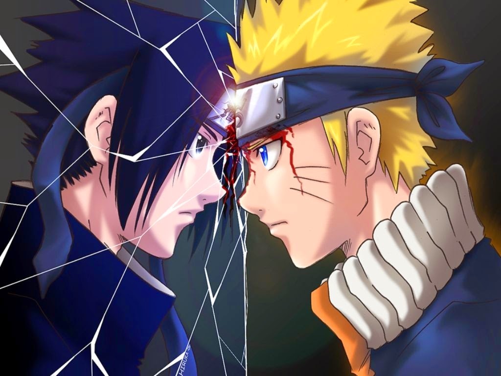 WallpapersKu Naruto  vs Sasuke  Wallpapers
