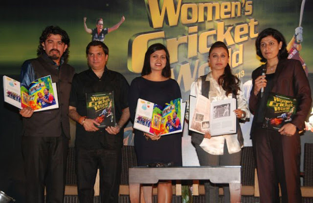 Rani Mukherjee Womens Cricket World Site Promotion Pictures