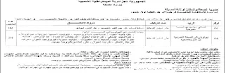 اعلان عن توظيف بالمؤسسة الاستشفائية المتخصصة في طب الامراض العقلية بالمسيلة