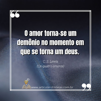 Citaçoes inspiradoras de C. S. Lewis para insagram