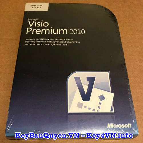 Mua bán key bản quyền Visio Premium 2010 Full 32 và 64 Bit.