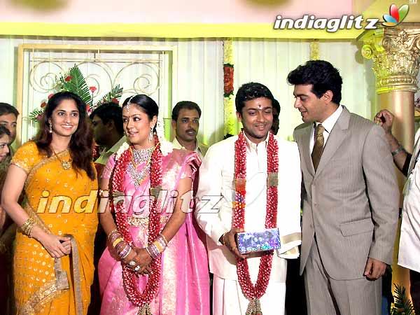 surya jyothika marriage photos