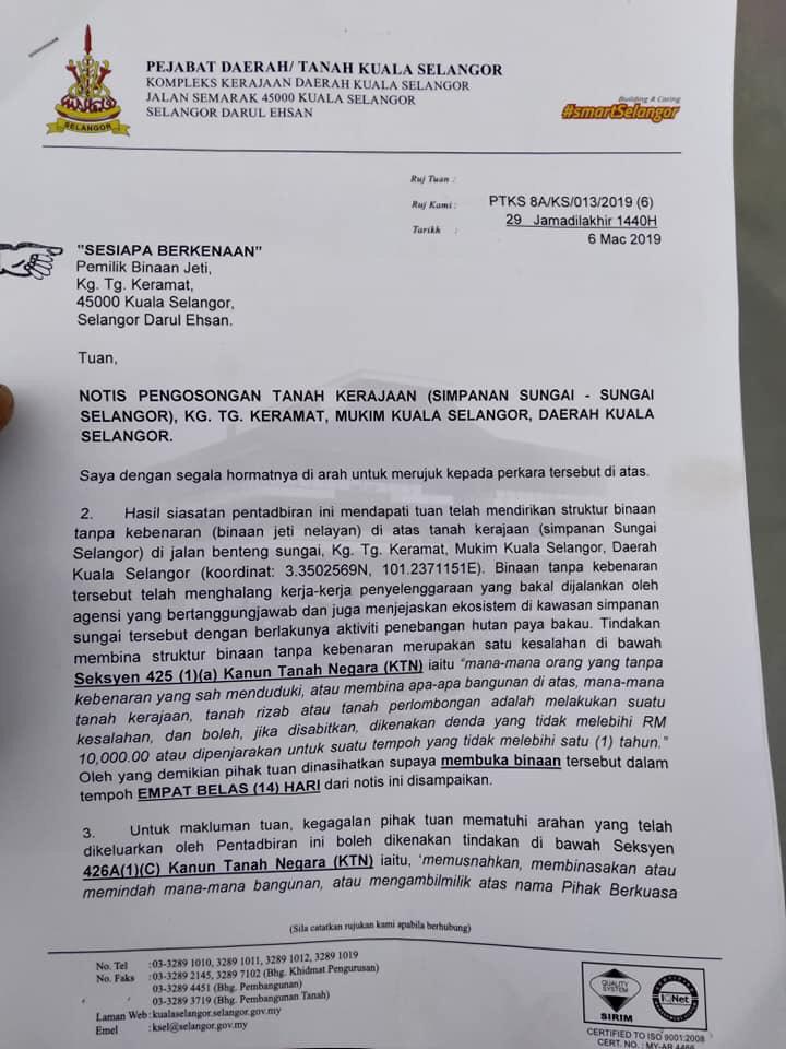 Contoh Surat Memohon Pajakan Tanah