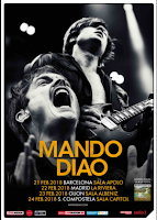 Conciertos en España de Mando Diao en 2018