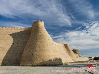 The Ark Fortress in Bukhara, Uzbekistan