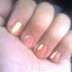 Orange Sparkling Nail Polish by Yna