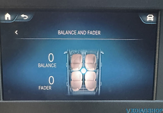 DTS Monaco Enable Benz Fader and Balance Menu 5