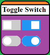 How To Create a Toggle Switch.