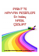 Paintte Hayvan Resimleri Çizmek Nasıl Olur? Kitapçığı