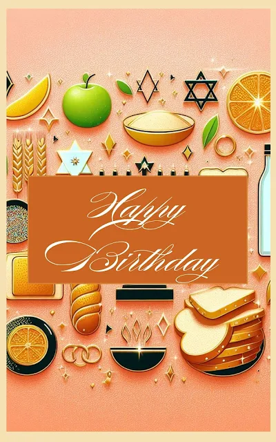 Happy Birthday Wishes For Her | Aesthetic Kosher Food Inspired Designs