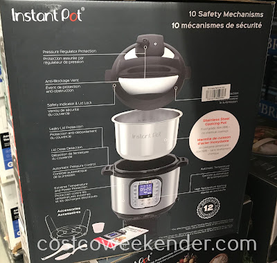 Costco 1226685 - Instant Pot Nova Plus 6qt Pressure Cooker: discover new ways you can cook your old-time favorite dishes